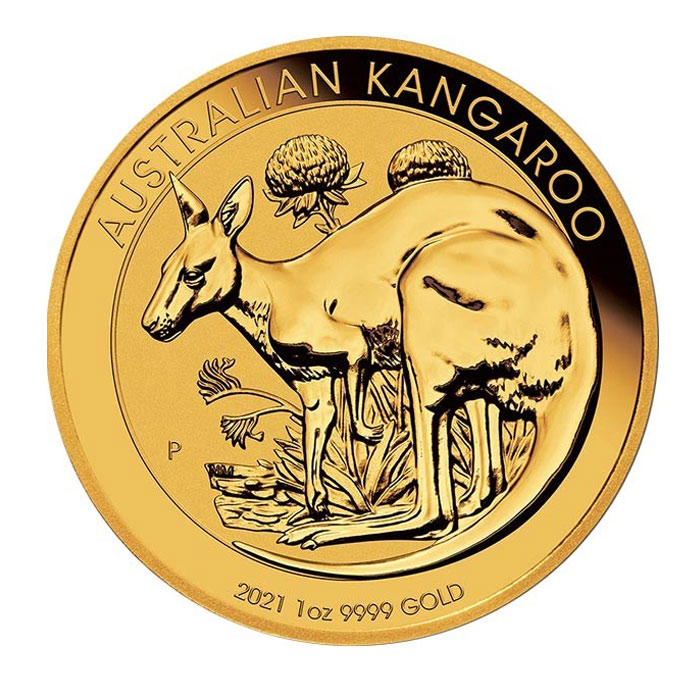 Australia 2021 - Kangaroo Au999.9 1 Oz