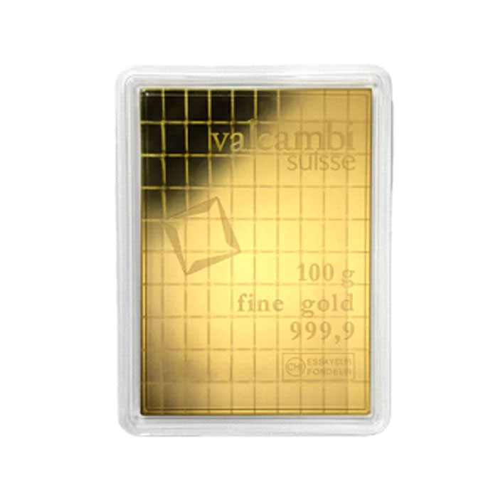 Sztabka złota Valcambi - CombiBar (Multicard) Au999.9 - 100x1g #1