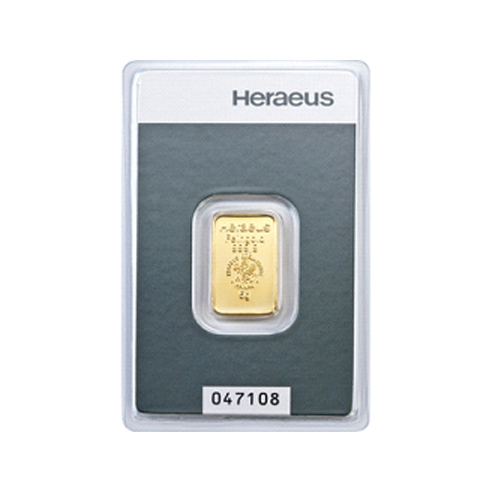 Sztabka złota Au999,9 - 5g