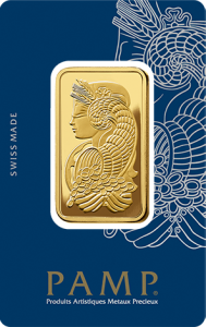 Sztabka złota 31,1 Au999,9 - Pamp Lady Fortuna 1 oz